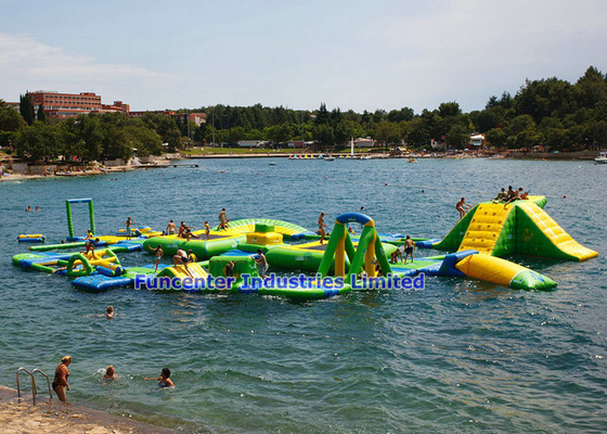 Yüksek Dayanıklılık Bouncy Water Park, Aqua Sporları Su Parkı Deniz Suyu Korozyon Önleyici