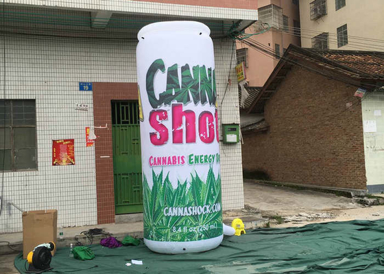 Canlı Tasarım Şişme Satış Tabelaları, Açık Hava Tanıtımı İçin Dev Şişme Şişe