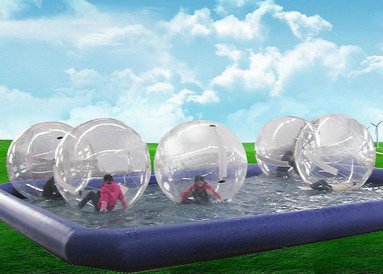 Eğlence Parkı PVC Malzeme Yamalarıyla 1.0 mm Kalın Şişme Kabarcık Bilyalı Top