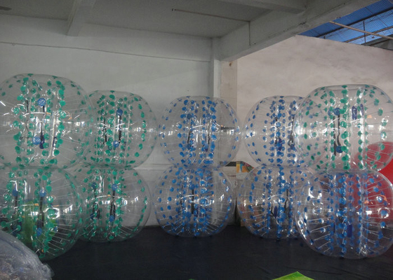 Açık Heyecanlı Şişme Kabarcık Bilyalı 0.8mm PVC Isı Kaynaklı İşçilik