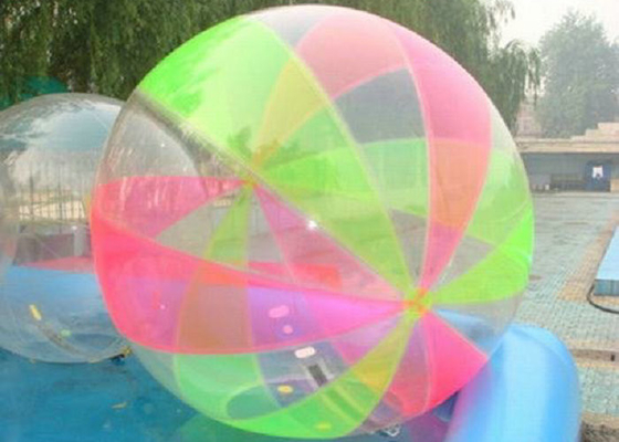 Emniyet Halatı Bağlantısı Şişme Yürüyen Bilyalı, Su Üzerinde Yürüyen Bubble 2.0m 2.5m Çap