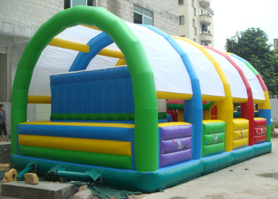OEM Kabul Edildi Bounce House Park, Bounce House Eğlence Parkı 1000D PVC