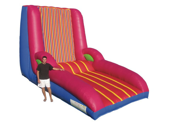 Açık Hava Tırmanışı İçin Etkileşimli Şişme Velcro Duvar 5mx4m 7mx5m Ebatlar