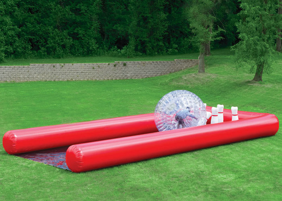 Mükemmel Esneklik Şişme Spor Oyuncakları Dayanıklı Fermuar Şişirilebilir Bowling Oyunu