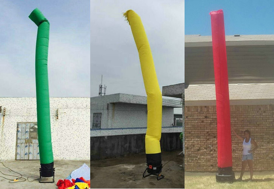 Dublor PVC Naylon Şişme Reklamlı Tabelalar Renkli Üflemeli Dalgalı Adam