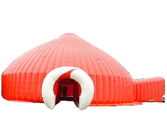 Moğolistan Yurt Şişme Dome Çadırı Reklam Etkinlikleri İçin% 100 Güvenlik