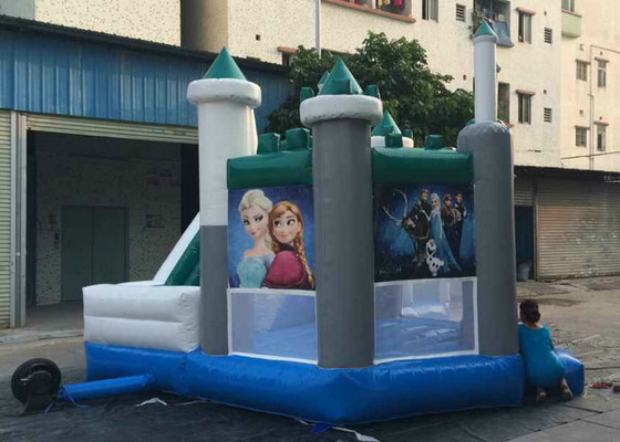 Emniyetli Hava Kapağı Ticari Bouncy Kalesi, Şişme Dövme Evi Kolaylıkla Hazırlanıyor