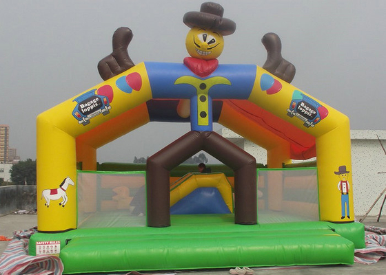 Palyaço Karakterleri Şişme Bouncy Şatosu Güvenli Plato PVC Zırh BC-011