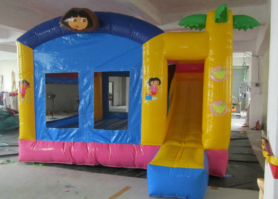 Yüksek Güvenlik Çocukları Bouncy Kalesi 4mx4m 5mx5m Ebatlar İçin Eğlence