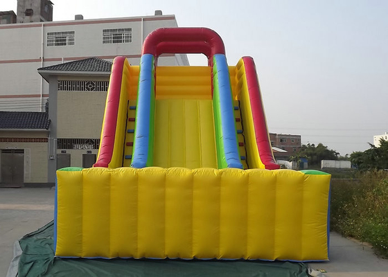 Bouncer Sürme için Ticari Şişme Açık Oyuncaklar Dayanıklı PVC Tente