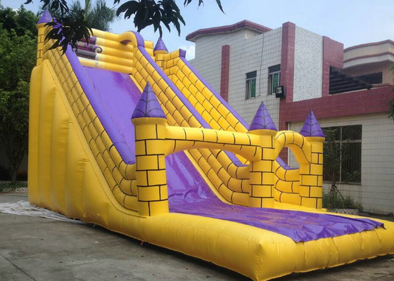 Alev Geciktirici Şişirilebilir Bouncy Slide, Blow Up Kaymaz ve Sürgülü Dayanıklı Fermuarlar