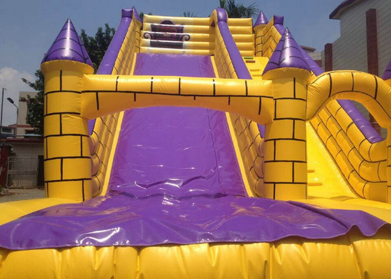 Alev Geciktirici Şişirilebilir Bouncy Slide, Blow Up Kaymaz ve Sürgülü Dayanıklı Fermuarlar