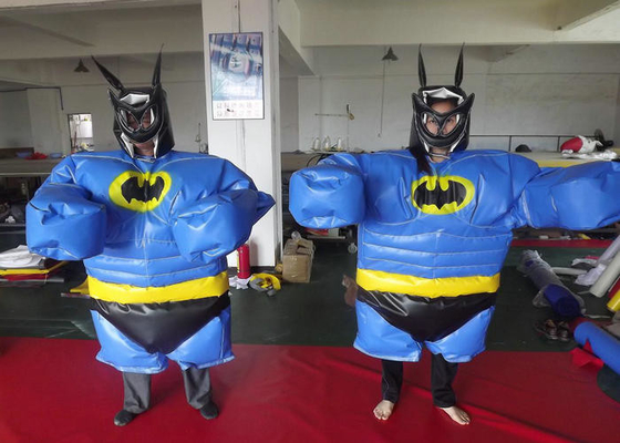 Batman Görünümü Sumo Güreşçisi Kostüm Yırtılması Doğa Sporları İçin Dirençli