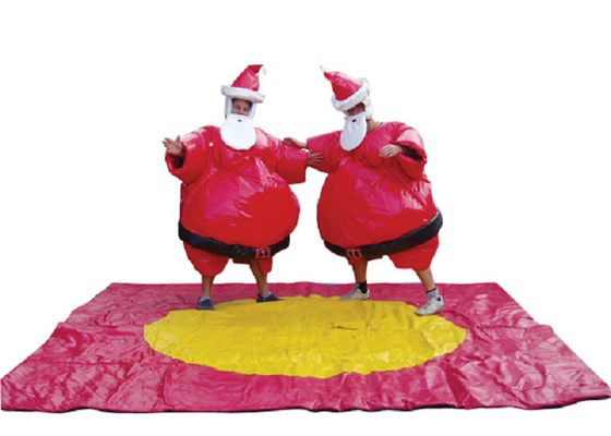 Noel Santa Sumo Takımları, Blow Up Çocuklar / Yetişkinler için Sumo Suit Xmas Play
