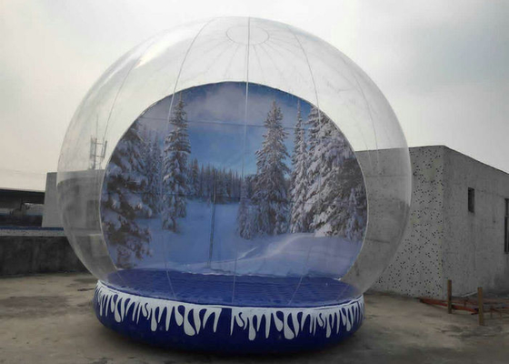 Eğlenceli Globe Yard Oynanma Şişme, İnsan Kar Globe Fotoğrafları İçeriye Çekiyor