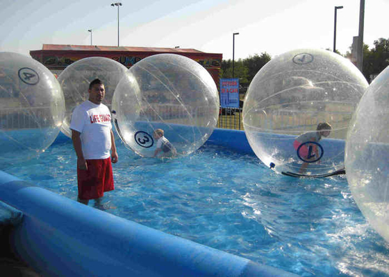 Hareketli Şişirilebilir İnsan Su Topu Plato Tentesi Açık Zorbing Topu