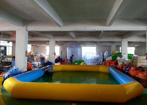 Kolay Kare Yüzme Havuzları, Şişme Aile Havuzunu Güçlü İpliklerle Kurma