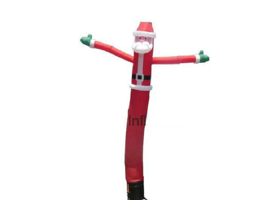 2m - 6m Yükseklik Darbe Sarışın Adam, Reklam Hava Dansçıları Noel Baba Şeklinde