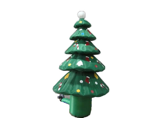 Reklam Promosyon Şişme Noel Ağacı PVC Kaplı Naylon Malzemeler