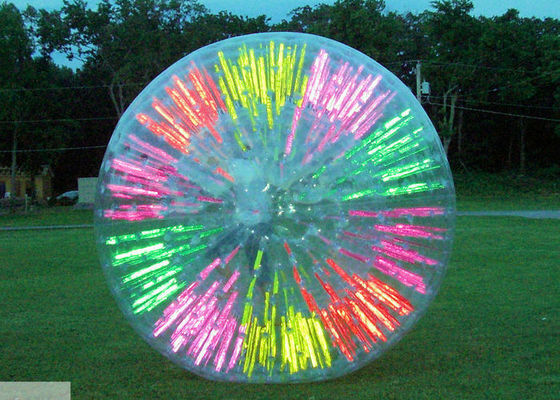 Göz Yakalama İnsancıl Hamut Topu, Blow Up Hamster Ball Aydınlatmalı LED