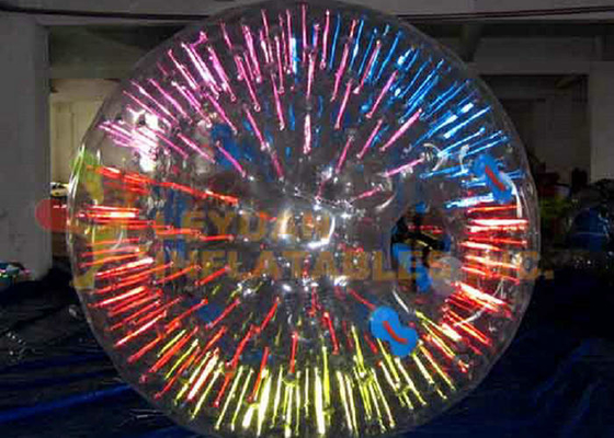 Göz Yakalama İnsancıl Hamut Topu, Blow Up Hamster Ball Aydınlatmalı LED