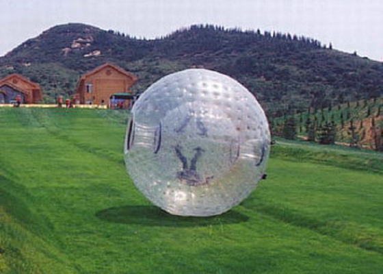 Grassland Şişme Açık Oyuncaklar 2.2m 2.6m Çap Zorbing Roller Balon Bilyalı