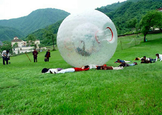 Grassland Şişme Açık Oyuncaklar 2.2m 2.6m Çap Zorbing Roller Balon Bilyalı