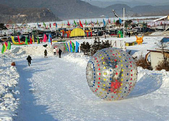 2.2m 3.0m Dia Şişme Dış Mekan Oyuncakları Yangın Geciktirici Big Hamster Ball