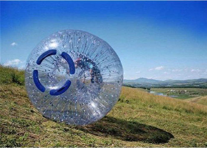 Grassland Şişme Açık Oyuncaklar 2.2m 2.6m Çap Zorbing Roller Balon Bilyalı